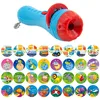 Baby Educational Flashlight Bedtime Story Flashlight Projector Lamp Kid Early Education Toy Holiday Birthday Christmas New Year 1