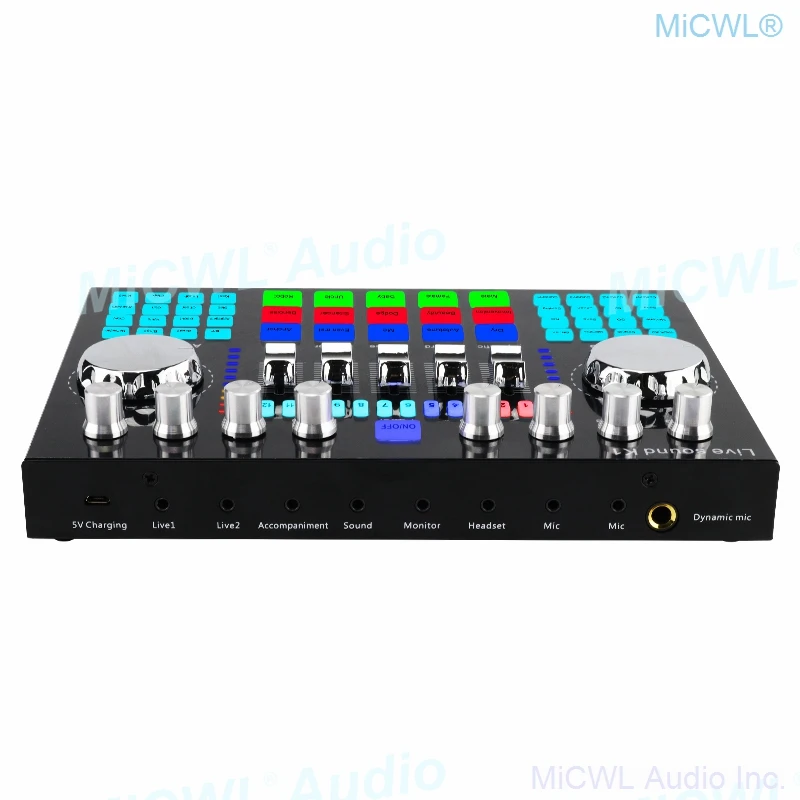 Pro Digital Computer Sound Card Audio Live Mixer