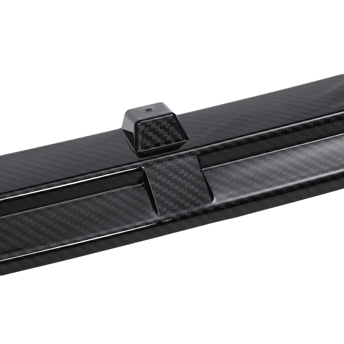 3Peice Carbon Fiber Look Car Front Bumper Splitter Lip Diffuser Spoiler Bumper Lip Deflector Lips For Honda For Accord