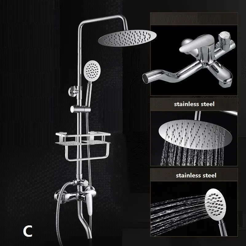 Дуще handdouche Choveiro Панель Doucheset Preto Conjunto De Duschset Piscina Ducha сделать Banheiro Chuveiro Eletrico набор для душа