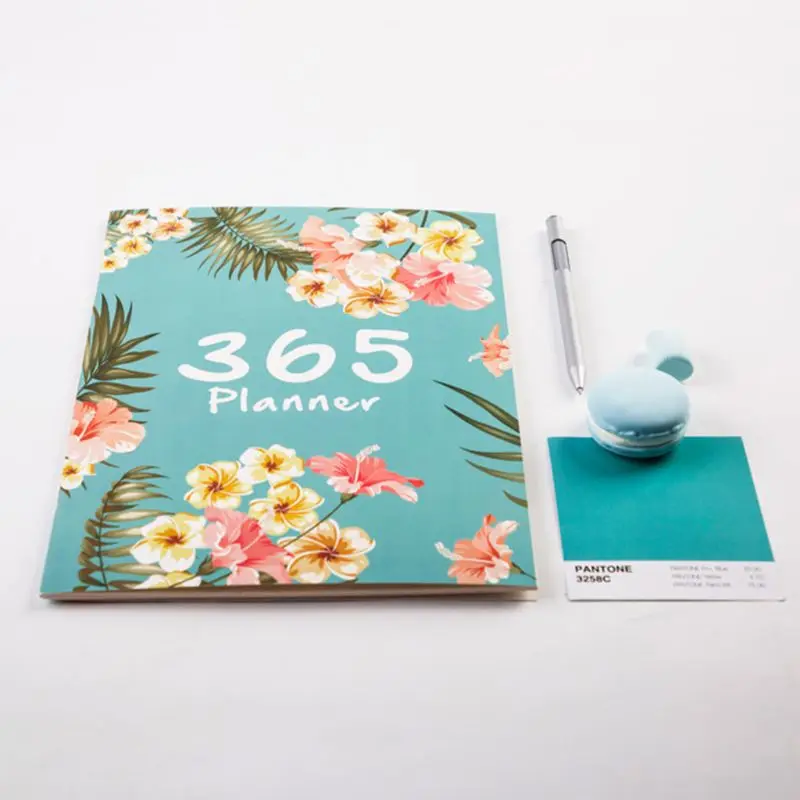 365 Day A4 Agenda Schedule Notebook Monthly Planner Diary Organizer Magazines 19QA