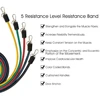 11 in kit upgrade resistance loop bands powerful effective for exercise sports fitness home gym yoga