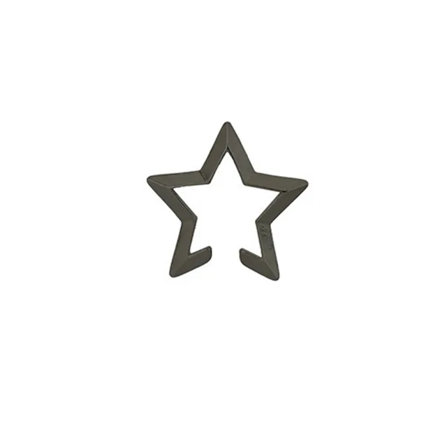 Новая мода 1 шт серебряный черный золотой цвет Звезда Треугольник квадратный лист форма Кристалл ушные клипсы ухо манжеты серьга в виде клипсы для женщин - Окраска металла: 9