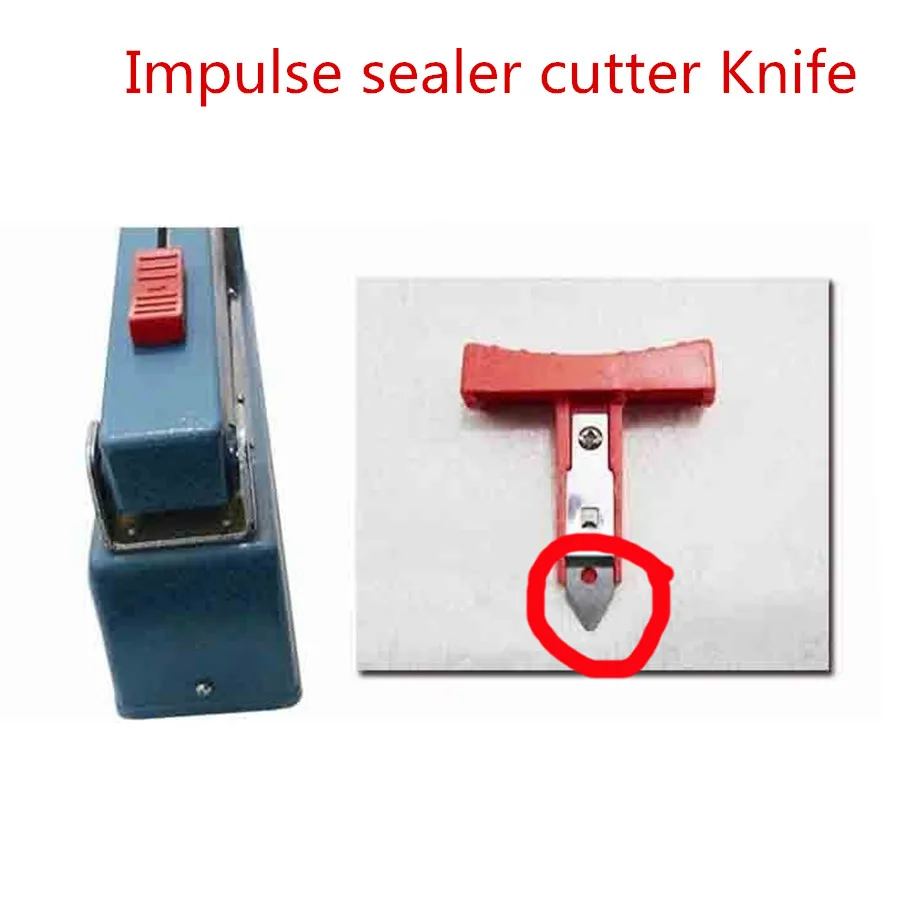 US $65.00 Spare part of Impulse Sealing Machine Cutters Knife Accessories Of Impulse sealer Cutting Knife