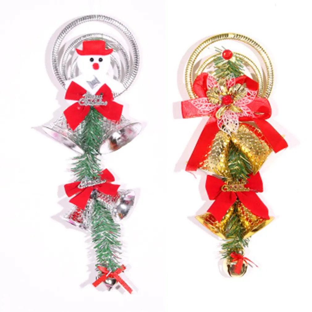 Christmas bells string doorbells wind chimes Christmas tree Hanging pendant