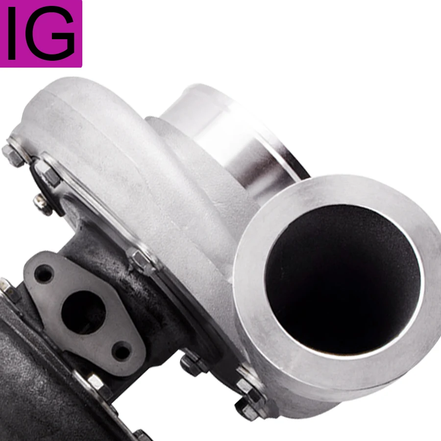 GT45 GT45R Универсальный турбо A/R. 66 A/R 1,05 T4 T66 V-band турбонагнетатель 4 фланец для болта 600+ hp внешние мусорные ворота