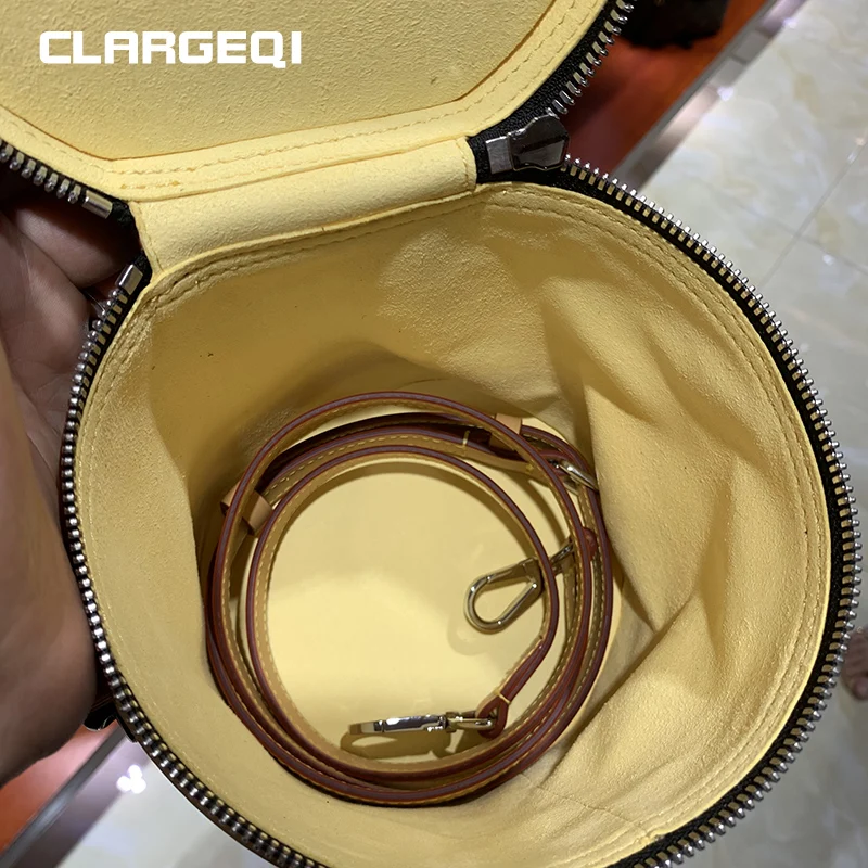 Модный брендовый косметический чехол Wonen's Fanous Bucket, роскошный брендовый Hanbag, сумка из натуральной кожи