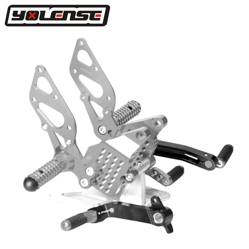 Для DUCATI 999 749 аксессуары для мотоциклов CNC алюминиевая подставка для ног задние наборы регулируемые Задние подножки