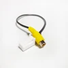 Biurlink 8 Pin Plug DVD Back Up Reverse Camera RCA Input Cable Adapter for Subaru ► Photo 3/5