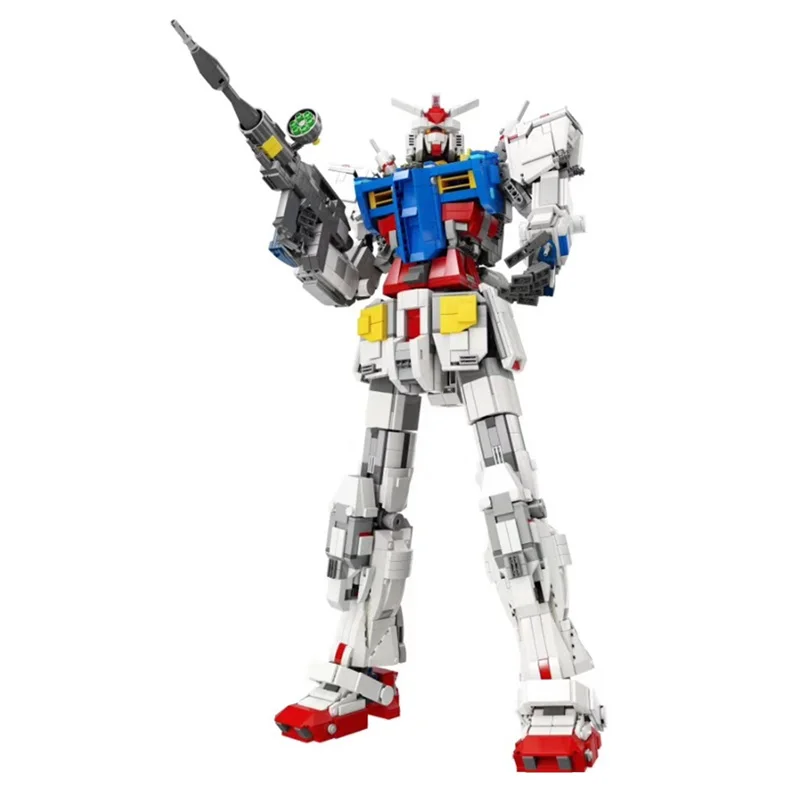 Горячие продажи, супер робот войны меха классическая модель Gundam 18K-RX78-2 1: 60 3500 шт факсированная скоба, конструкторные блоки, Детские кубики елочных игрушек