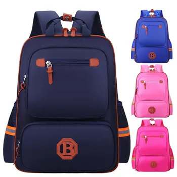 

Schoolbag primary school boys and Girls Backpack kindergarten British style schoolbag Offload Breathable Waterproof Backpack