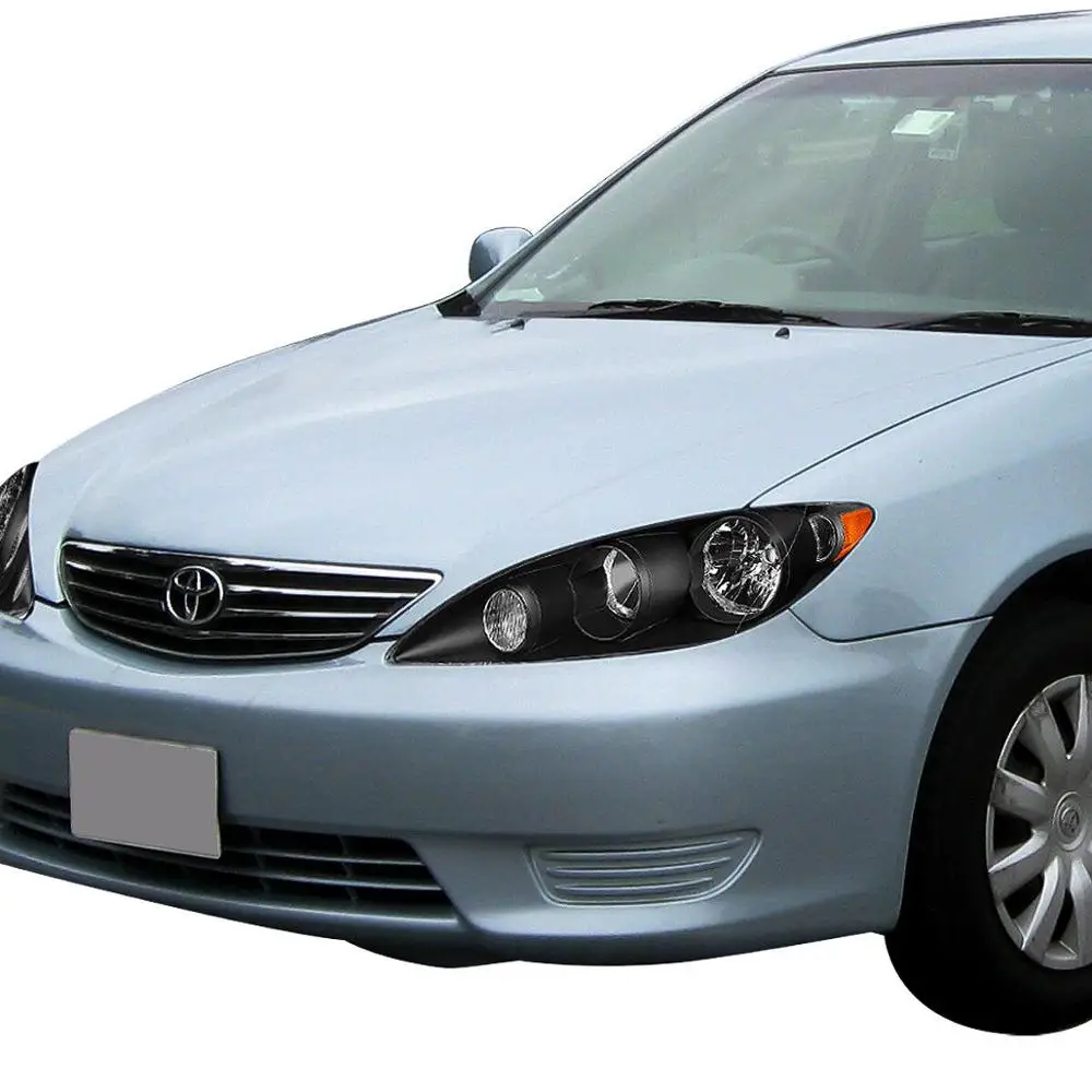 Sulinso для автоматической системы освещения для 2005 2006 Toyota Camry LE XLE 4Dr Седан черный корпус фары