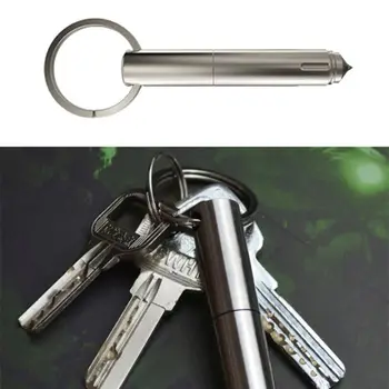 

Mini Pocket Short Pen Stainless Steel Window Breaker Portable Outdoor Self-defense Pens