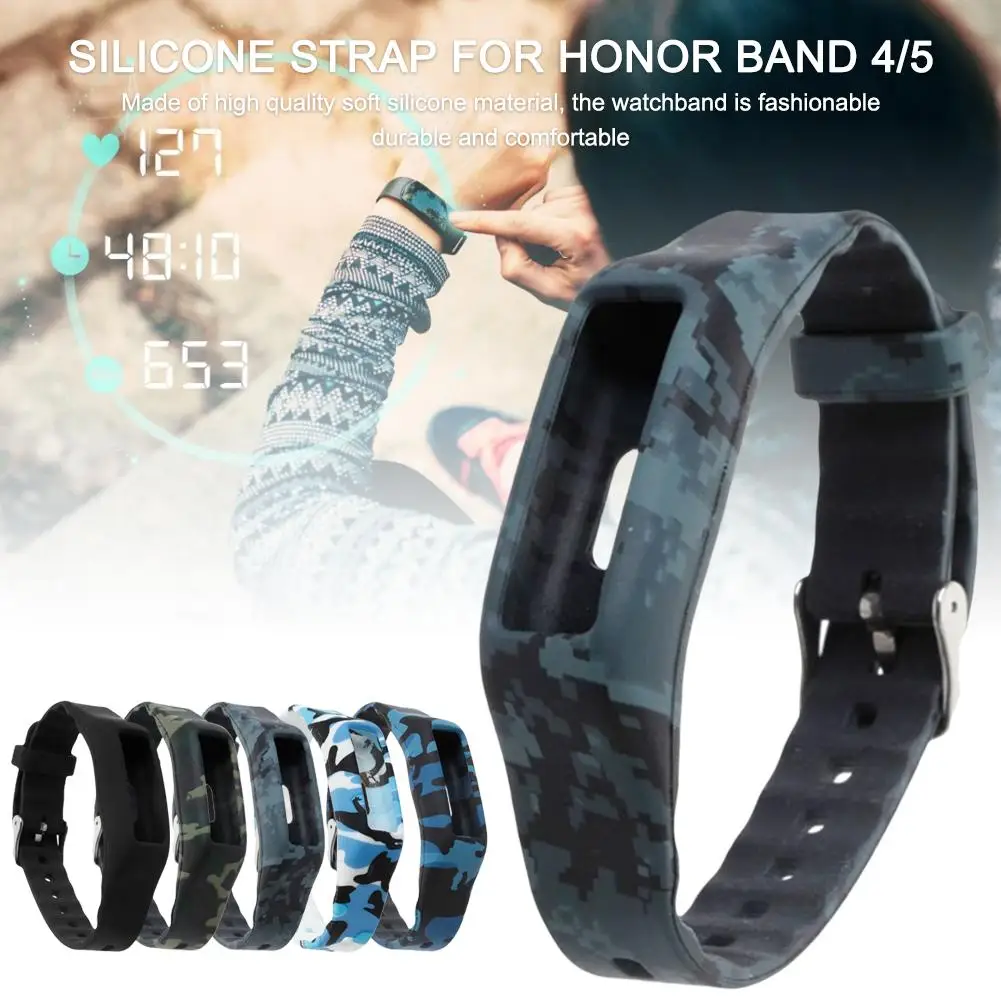 

Replacement Watch Strap For Honor Band 4 5 Bracelet Wristband Watchband Smart Watch Strap Band