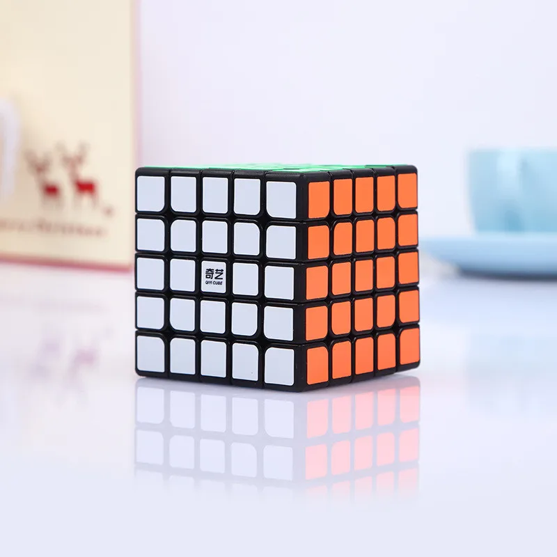 Нео Куб 5x5x5 Cubo Magico Qiyi Qizheng S волшебный куб 5x5 Stickerless Qizhengs скоростной антистрессовый куб игрушки для детей и взрослых подарок