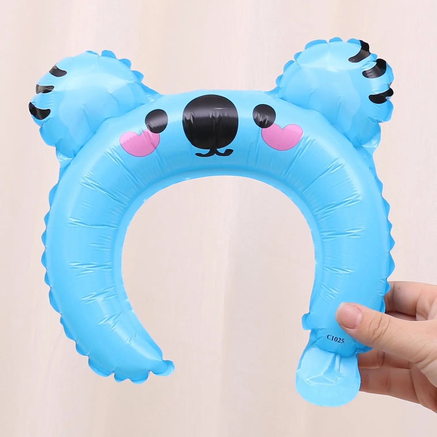 Koala 10 шт. симпатичная мультяшная повязка на голову головной убор животного алюминиевый шар, для дня рождения вечерние реквизит персональные милые декоративные шары - Цвет: Koala