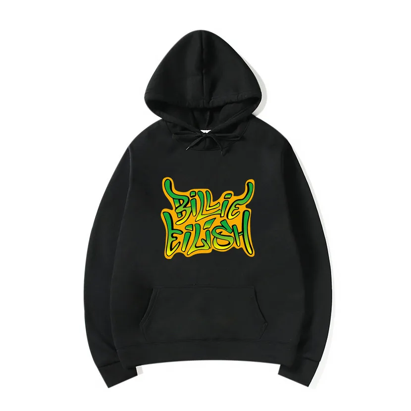 2019 Новинка Billie Eilish модные толстовки с капюшоном свитшот Повседневный для мужчин