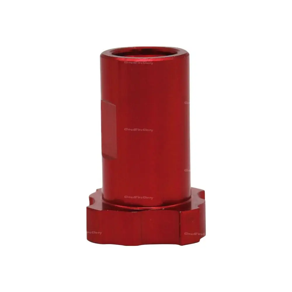 CloudFireGlory For PPS Cup Gun Pot Joints Adapter M14x1mm Internal Thread Spray Gun Connector Red