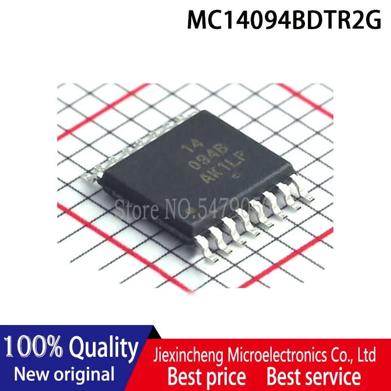 

Новинка, оригинальный MC14094BDTR2G 14094B MC14094B MC14094BD TSSOP16, 10 шт.