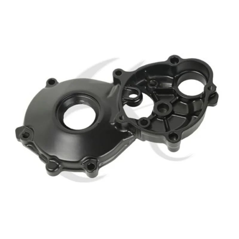 Черная крышка двигателя стартера мотоцикла Картер для Suzuki GSX R 600 1996 2005 GSXR 750 2001 04 03