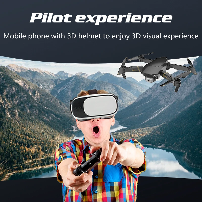 Новинка 2020 Дрон 4K GD89 с камерой HD игрушки для удержания высоты FPV Радиоуправляемый