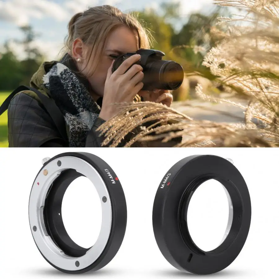 M M4/3 металлическое кольцо адаптера объектива для Leica Крепление подходит камеры