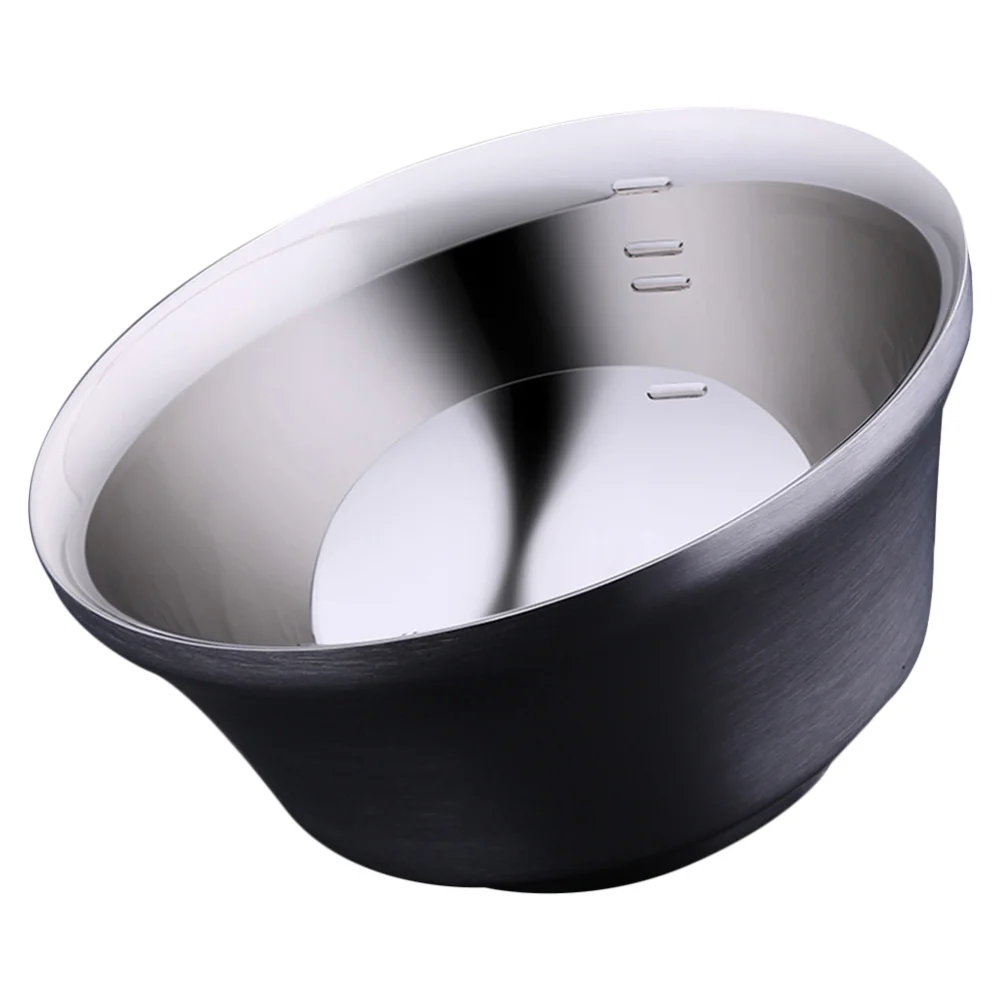 

1pc Stainless Steel Food Bowl Heat Insulation Bowl Rice Porridge Bowl for Home
