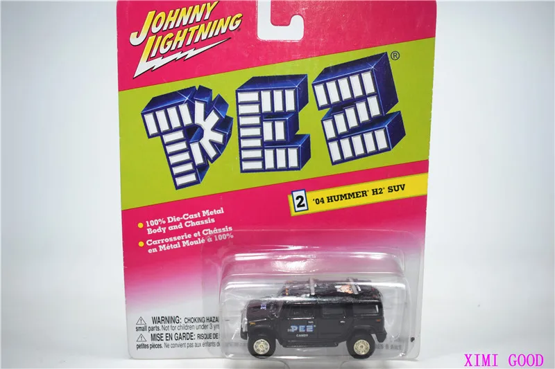 JOHNNY LIGHTNING 1/64 Topper Movin Van &amp Ford Mustang conv&amp HUMMER H2 SUV&amp Chevy School Buss&ampTopper Wasp PEZ Collection car |