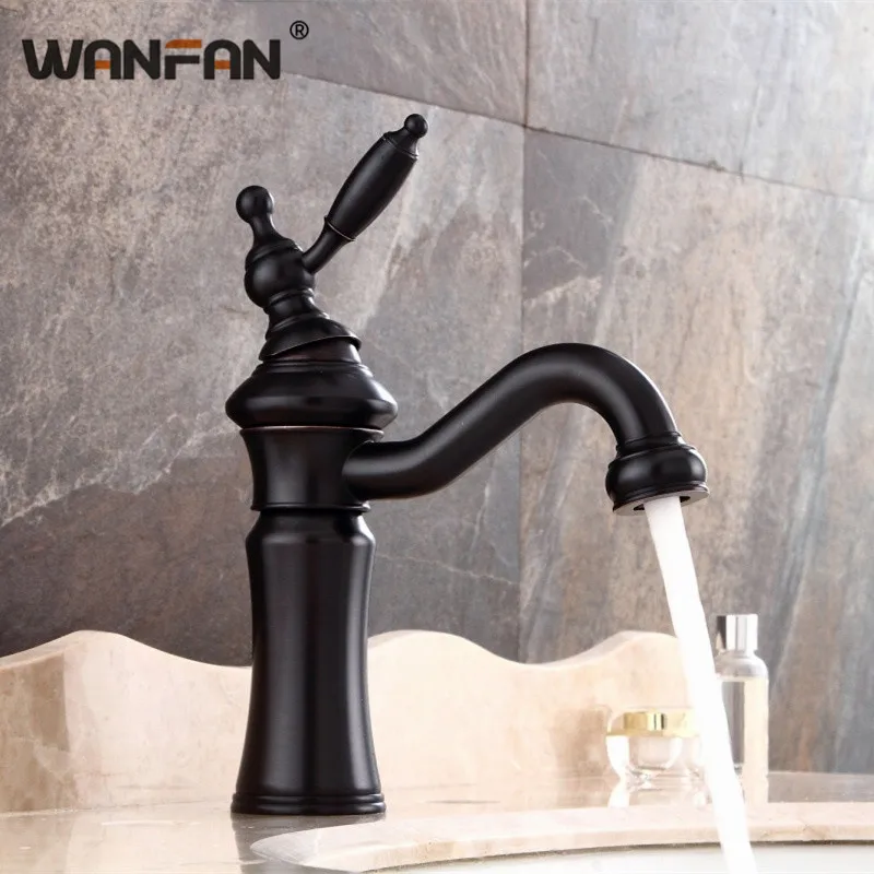 Basin Faucets Chrome Bathroom Sink Taps Single Lever Washbasin Hot and Cold Water Tap Mixer Crane Home Decoration LH-16929