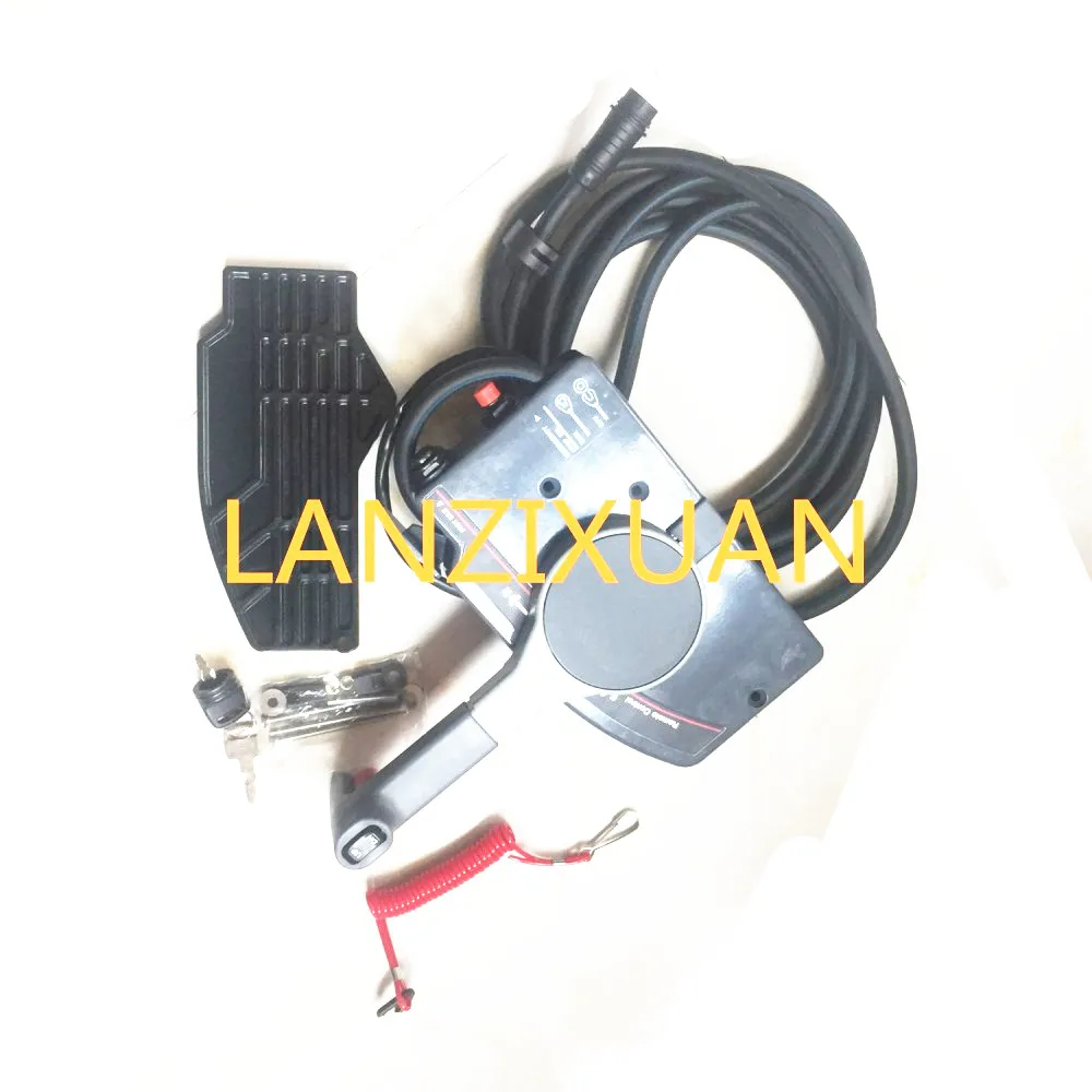 Outboard Remote Control Assy 10Pin Cable For Parsun Yamaha Outboard