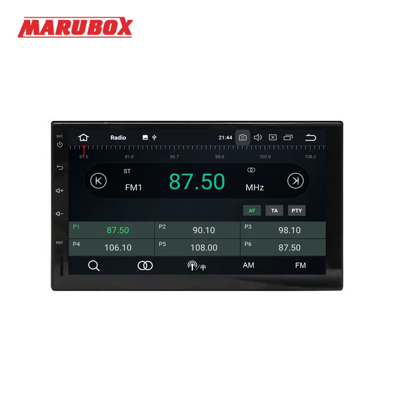 Marubox 705PX5 DSP универсальная 2 Din Android 9 4ГБ 64ГБ автомобильный мультимедийный плеер