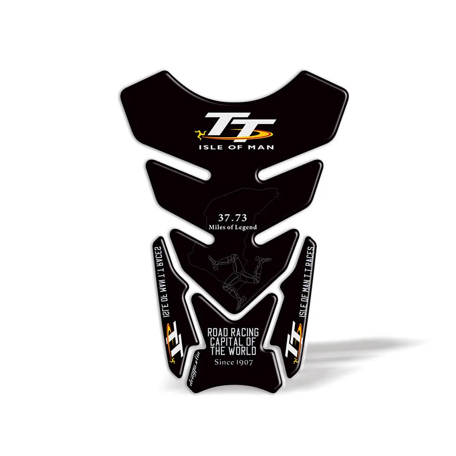 

fit for Isle Of Man TT Races Official Licensed Motorcycle Tank Pad Protector 3D
