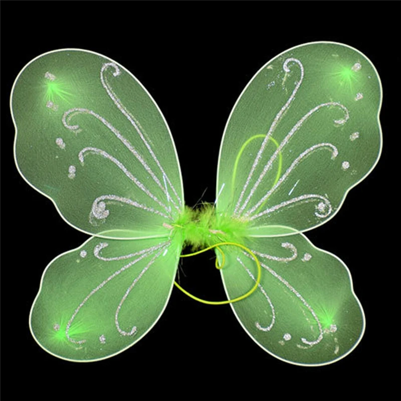 Butterfly Wings Shawl Fairy Ladies Kids Perform Costume Dress Up Halloween Costume