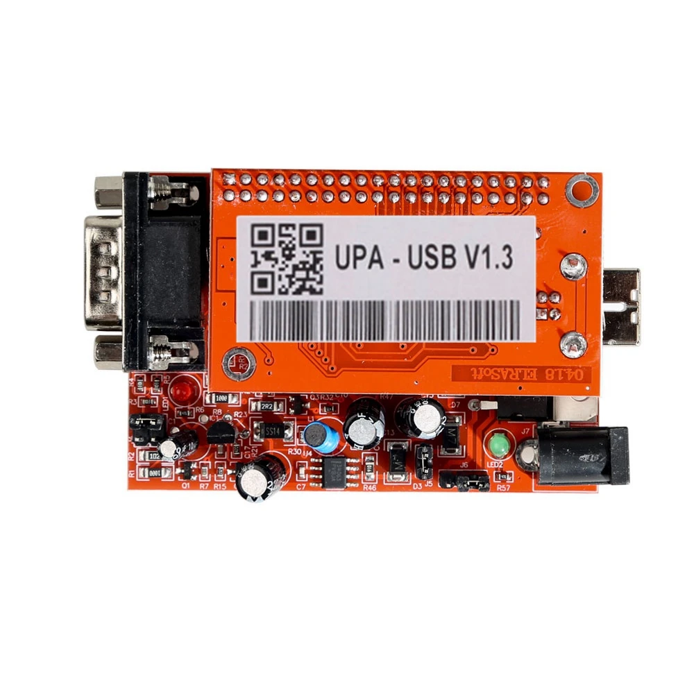 Новейший UPA поступление UPA Usb программатор диагностический инструмент UPA-USB ECU Программатор UPA USB V1.3 с полным адаптером UPA V1.3