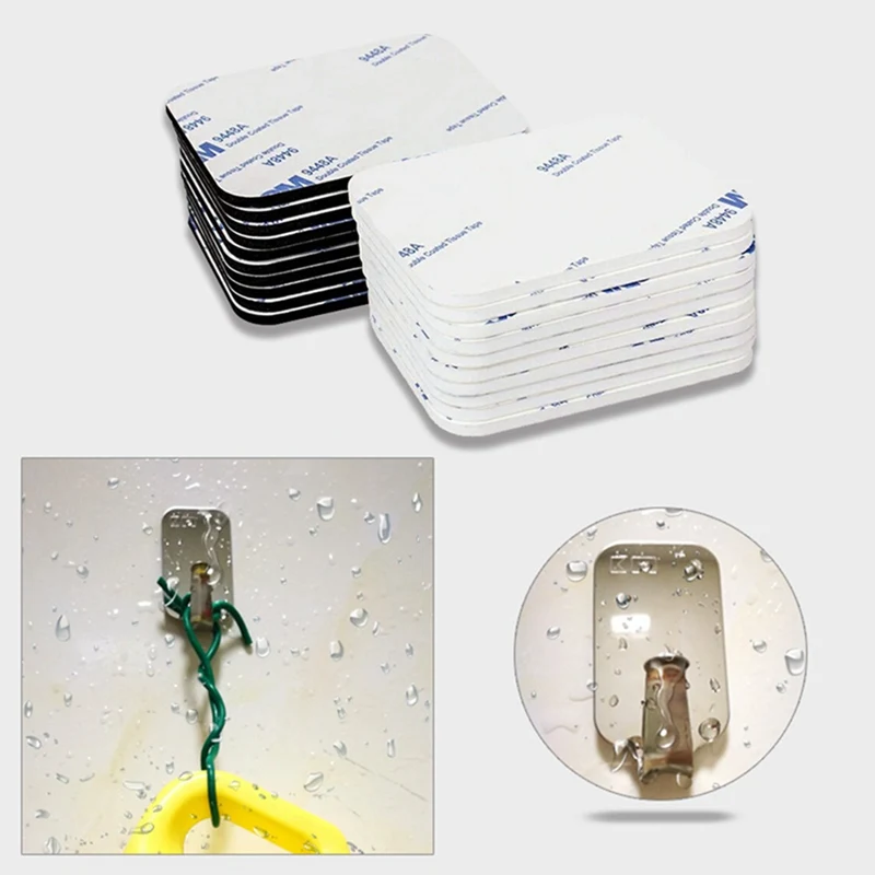 

50Pcs/Lot Strong Double Sided Black Foam Tape Pad Mounting Rectangle Adhesive Tapes