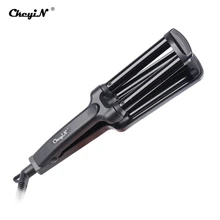 CkeyiN мини-плойка керамический салонный инструмент для стайлинга Путешествия Электрический щипцы для завивки волос локоны тройной баррель волна волос Объемный ролик
