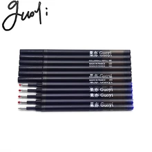 Гелевая ручка Guoyi Q013, сменная ручка, 400 шт./лот, для обучения, офиса, канцелярских принадлежностей, школьные, подарочные ручки и принадлежности для бизнес-отелей, шариковая ручка