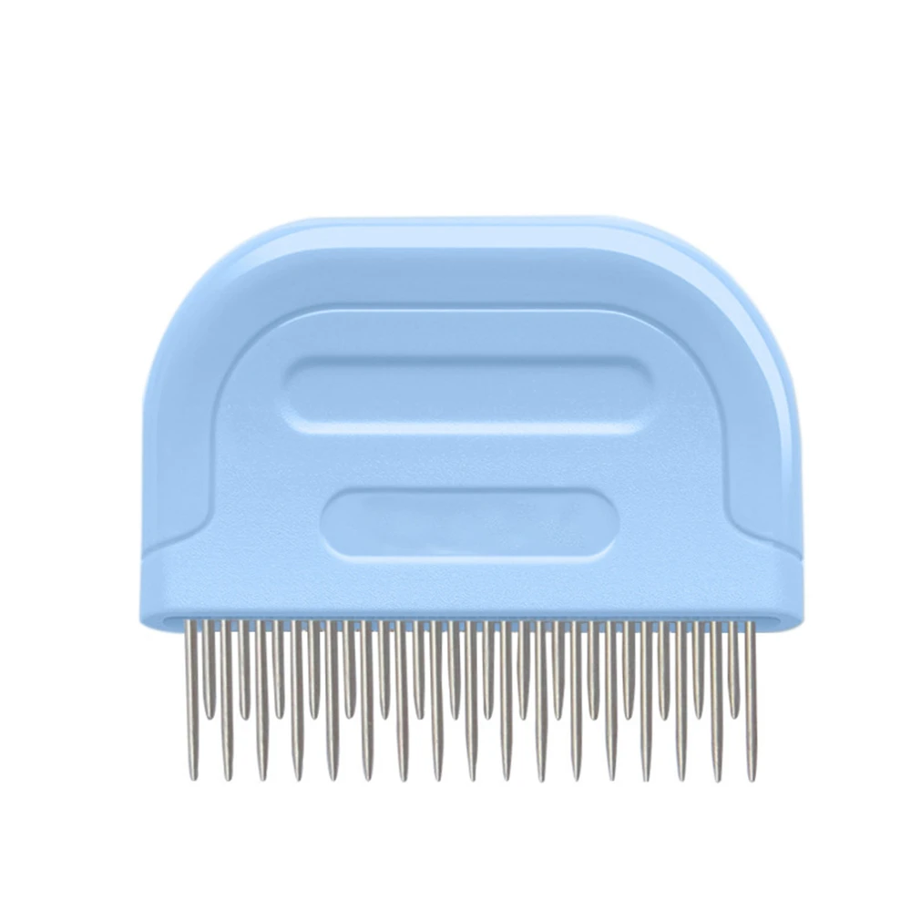 Cat Grooming Comb Cat Flea Removal Stainless Steel Pin Grooming Comb Brush For Long And Short Hair Gilling Brush Slicker Combs (5)
