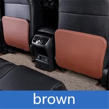 1 шт., защитный чехол для сиденья автомобиля с защитой от ударов, из искусственной кожи многочисленный функция, водонепроницаемый детский коврик для защиты от грязи