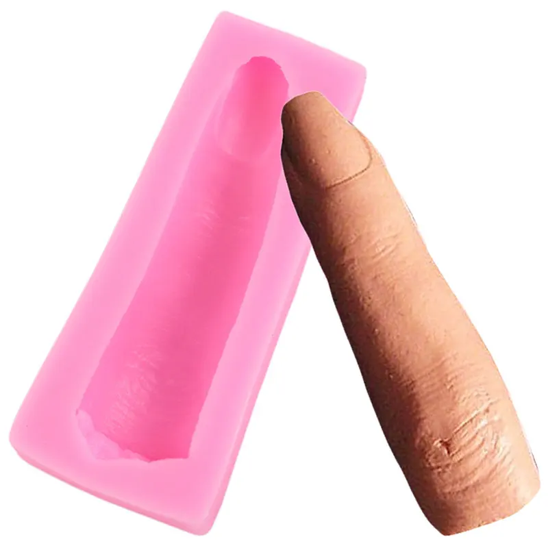 

DIY Halloween Finger Silicone Molds Fondant Chocolate Mould Cake Decorating Tools Polymer Clay Candy Moulds