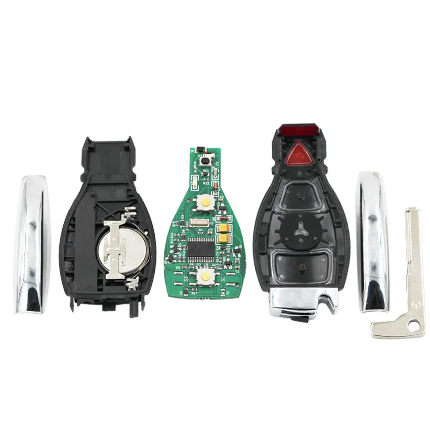 3 Buttons Smart Key Fob for Mercedes Benz Auto Remote Key 2+1 Button 315/433 MHz Support NEC And BGA for 2000+ Year