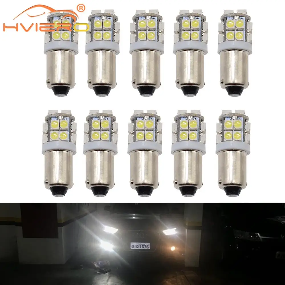 Лампа для дневного света Ba9s T4W 20smd 3528 10x Белый | Автомобили и мотоциклы