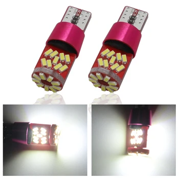

2x T10 3014 27SMD LED Light Bulb Canbus Error Free Turn Signal light For Nissan Qashqai Tiida Juke X-Trail Mitsubishi Asx Lancer