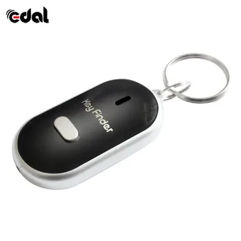 

EDAL Mini Smart Finder key Whistle Sensors Sound Keychain LED With Whistle Claps Finder Locator Find Lost Keychain finder