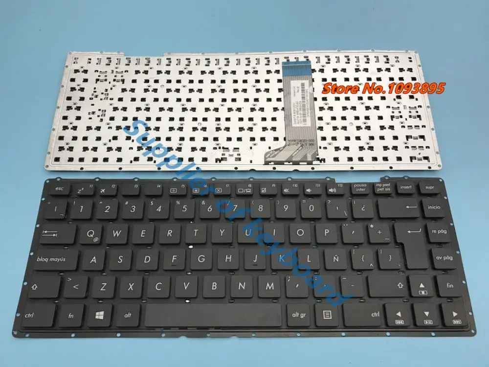 Новая ЛАТИНСКАЯ Испанская Клавиатура для ноутбука Asus X453 X453M X453MA X453S X453SA |