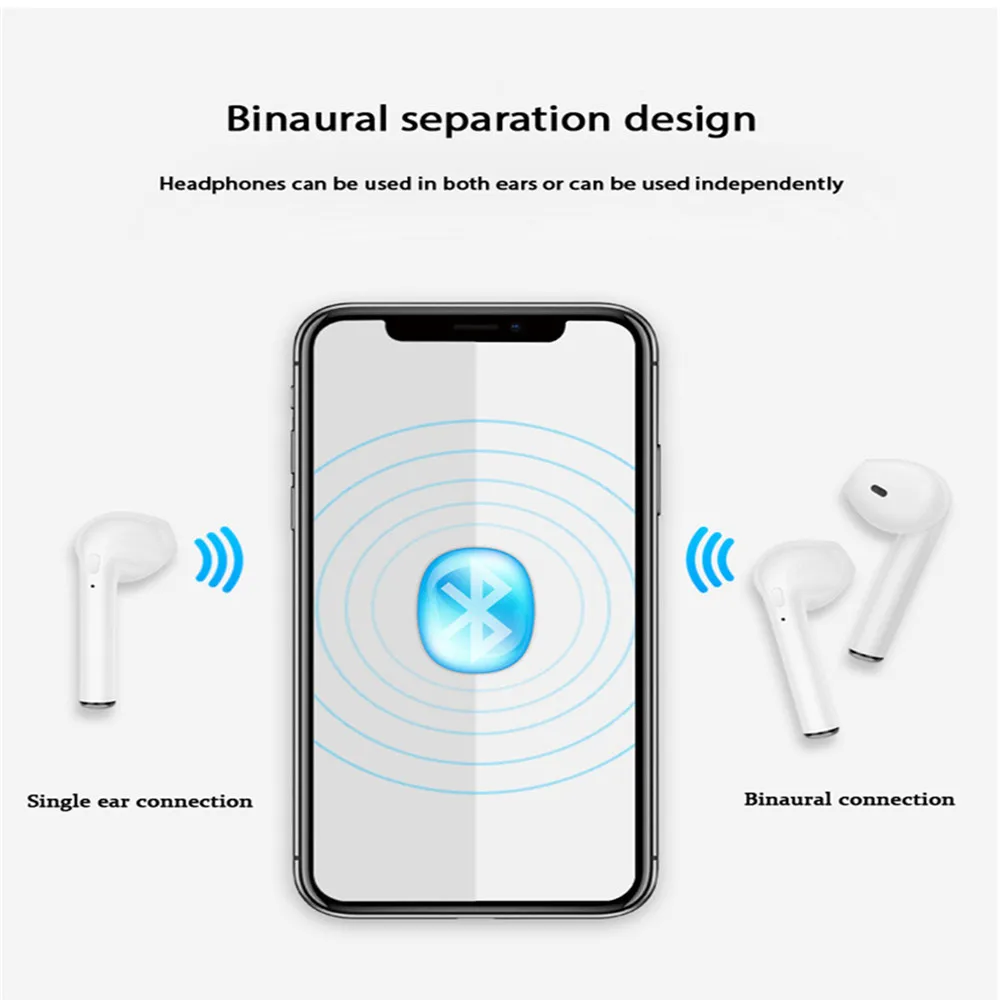 BOHM i7s Tws беспроводные наушники Bluetooth свободные руки Спортивная гарнитура с