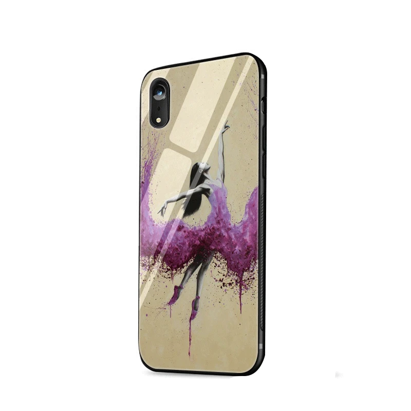 Чехол для телефона из ТПУ для Iphone 5, 5S, 6, 6 S, 7, 8 Plus, X, XR, XS Max, защитный чехол для балетной обуви - Цвет: G11