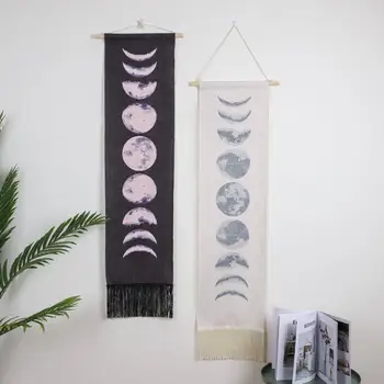 

Moon Phases Tapestry Lunar Eclipse Changing Moon Phase Tapestry Wall Hanging Decor for Bedroom Living Room Dorm Room