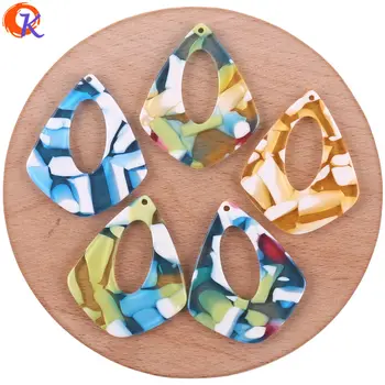 

Cordial Design 50Pcs 31*38MM Jewelry Accessories/Acetic Acid Beads/DIY Part/Drop Shape/Earring Making/Hand Made/Earring Findings
