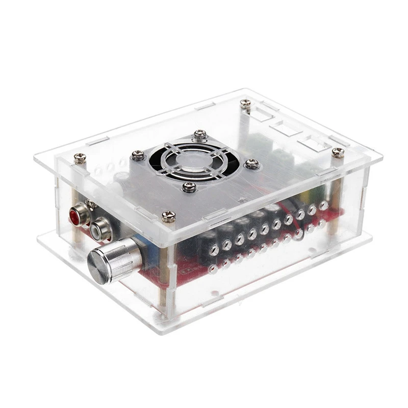 FFYY-DIY DC 12V постоянного тока до 34V TDA7498 высокое Мощность цифровой усилитель доска 2X100 Вт автомобильный компьютер
